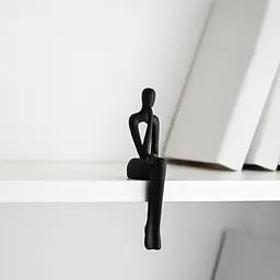 Декоративна статуетка MBM My Home Людина з мрією чорна (DH-ST-28 BLACK) - мініатюра 2