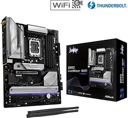 Материнська плата AsRock B860 LiveMixer WiFi (B860 LiveMixer WiFi) (Socket 1851, Intel B860, ATX) - мініатюра 5