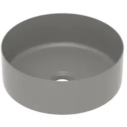 Умивальник накладний Imprese 35,8x35,8x13,7 см matt grey i11102MG, Сірий