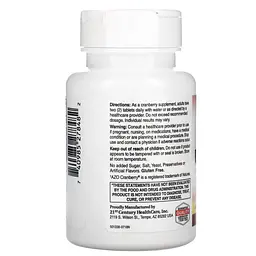 Натуральна добавка 21st Century Cranberry Plus Probiotic, 60 таблеток - мініатюра 5