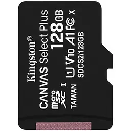 Карта пам'яті Kingston microSDXC 128GB UHS-I A1 (SDCS2/128GBSP)