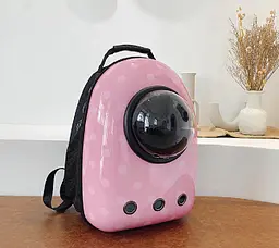 Рюкзак для перенесення домашніх тварин CosmoPet з ілюмінатором · Переноска для котів - мініатюра 5