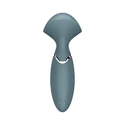 Вібромасажер Satisfyer Mini Wand-er Grey - мініатюра 4