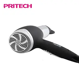 Фен для волосся Pritech LD-6071 багатофункціональний з насадками 2000 Вт сірий (LD-6071) - мініатюра 5
