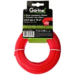 Жилка косильна Gartner "Зірка" 3,0 мм × 15 м (41130015)
