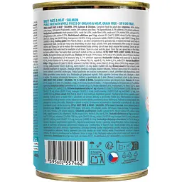 Вологий корм для собак Brit Pate & Meat Salmon лосось 400 г - мініатюра 3