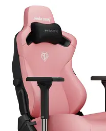 Крісло ігрове Anda Seat Kaiser 3 Size L Pink (AD12YDC-L-01-P-PV/C) - мініатюра 4