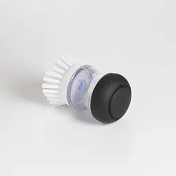 Щітка Oxo Good Grips з диспенсером, 27х10х5 см, чорна з білим (36481) - мініатюра 4