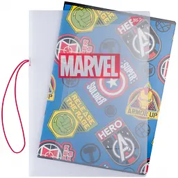 Зошит Yes Marvel Hero А4 у пластиковій папці 48 аркушів у клітинку (764426) - мініатюра 2