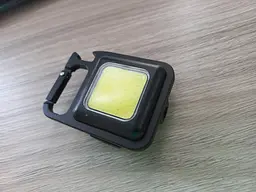 Ліхтарик багатофункціональний з карабіном Rechargeable Keychain Light акумуляторний 3 режими - мініатюра 6
