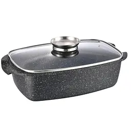 Жаровня Gusto покриття Marble 5,5 л (GT-2504-32) - мініатюра 2