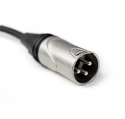Микрофонный кабель XLR Male — XLR Female Cascha CCAM1BK3 3м - мініатюра 4