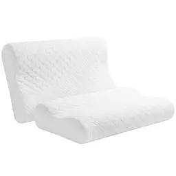 Ортопедична подушка Cosas Wave 50х32 см 2 шт. білий (Set_2Pillow_50x32_RelaxWave)