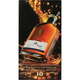 Бренді Proshyan Frunzik Mkrtchyan XO 10 років 40% 0.5 л в коробці - мініатюра 6