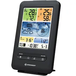 Метеостанція Bresser Weather Center 5-in-1 V WIFI Professional colour (7002585) - мініатюра 4