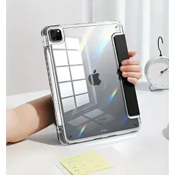 Чохол до планшета BeCover Ultra Slim Origami Transparent Apple iPad Pro 13" M4 2024 Black (711693) - мініатюра 5