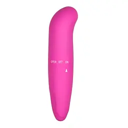 Міні-вібратор для точки G Easytoys, рожевий, 12 х 2.5 см