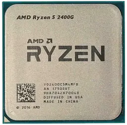 Процесор AMD Ryzen 5 2400G Socket AM4 (YD2400C5M4MFB) Б/В