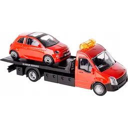 Ігровий набір Bburago Автоперевізник з автомоделлю Fiat 1:43 (18-31402) - мініатюра 2