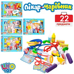 Дитячий ігровий набір Limo Toy Лікар, шприц, ножиці, інструменти ліки (в асортименті) M0462U/R - мініатюра 2