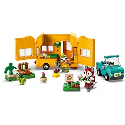 Конструктор LEGO Animal Crossing Садова крамниця і караван, що належать Leif 263 деталі (77054) - мініатюра 4