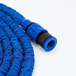 Шланг для поливу садовий Workpro Magic Hose 45м, Шланг-Xhose, що розтягується, для саду та городу з розпилювачем (синій / зелений ) - мініатюра 6
