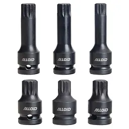 Набір ударних біт Alloid SPLINE 6 шт. (NUB-2505) - мініатюра 3