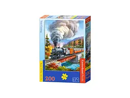 Пазли Castorland Залізниця, 200 елементів, 40x29 см, B-222070
