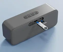 Портативна акустика Tronsmart T2 Mini 2023 сіра бездротова (1000263) - мініатюра 3