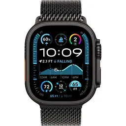 Смарт-годинник Apple Watch Ultra 2 49mm Black Titanium Case with Black Titanium Milanese Loop Large (MYTC3) [114879] - мініатюра 2