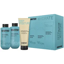 Набір для сухого волосся Osmo New Deep Moisture 2025 шампунь 400 мл + кондиціонер 400 мл + маска 250 мл