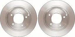 Диск гальмівний невентильований Hyundai Tucson I, Sonata V, Xg III 98-19р TRW (DF4281) - мініатюра 3