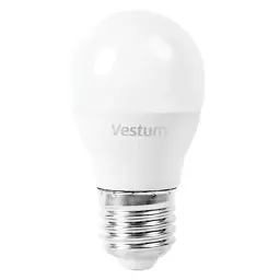 Лампочка Vestum G45 6W 4100K 220V E27 (1-VS-1201)