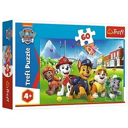 Пазли дитячі Trefl Весела команда Paw Patrol 17375 60 шт Різнокольоровий shop (5900511173758)