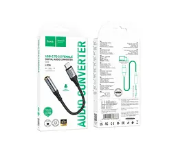 Конвертер перетворювач звуку Hoco LS36 Fresh Digital Type-C to 3.5 - мініатюра 4
