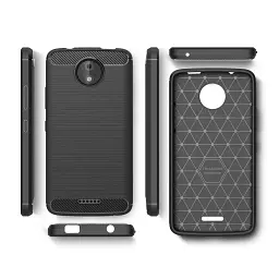 Чохол до мобільного телефона для Motorola Moto Z Carbon Fiber (Black) Laudtec (LT-MMZB) - мініатюра 4
