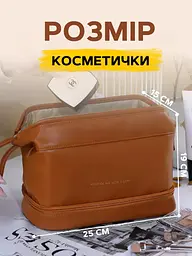 Портативна дорожня косметичка-органайзер - мініатюра 6