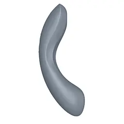 Вакуумний стимулятор клітора з вібрацією Satisfyer Curvy Trinity 1 сірий - мініатюра 10