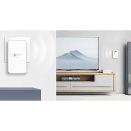 Комплект адаптерiв TP-Link Powerline TL-WPA7617KIT AV1000, 1xGE, AC1200, (TL-WPA7617 1шт, TL-PA7017P 1шт), MESH - мініатюра 8