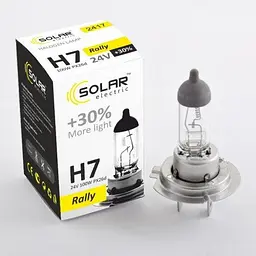 Автолампа галогенна Solar Starlight +30% / H7 / 70W / 24V / 1 шт (2407)