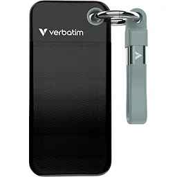 Зовнішній SSD накопичувач Verbatim Pocket 1TB Black/Gray (32190) [157792]