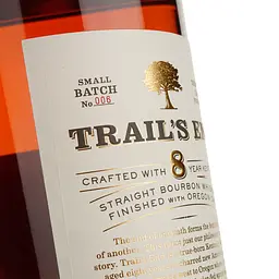 Віскі Trail's End Oregon Oak Finished 8 yo Kentucky Straight Bourbon Whiskey 45% 0.75 л - мініатюра 3