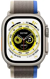 Смарт-годинник Apple Watch Ultra 49mm Titanium Case with Blue/Gray Trail Loop S/M [MNHE3/MNHL3] [73829] - мініатюра 2