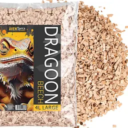 Натуральна деревна підстилка Aventerra DRAGOON Beech Large 4л для рептилій, павуків і гризунів - мініатюра 5
