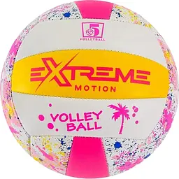 Дитячий волейбольний м'яч Extreme Motion PVC для залу та вулиці 280 г