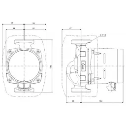 Циркуляційний насос Grundfos Alpha3 25-60 130 (99371954) - мініатюра 9