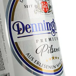 Пиво Denninghoff's Pilsner світле фільтроване 4.9% 0.5 л з/б - мініатюра 6
