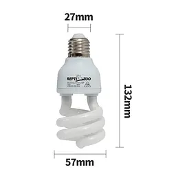 Люмінесцентна лампа Repti-Zoo Tropical Lamp 5.0 UVB 15W для тропічних рептилій та амфібій (CT5015) - мініатюра 5