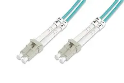Патч-корд волоконно-оптичний LC/UPC-LC/UPC 50/125 MM OM3 duplex 20м Digitus teh0018387