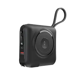 Портативний ЗП Power Bank WIWU Wi-P051 6 in 1 PD45W з БЗП+iWatch 15000 mAh Black - мініатюра 5
